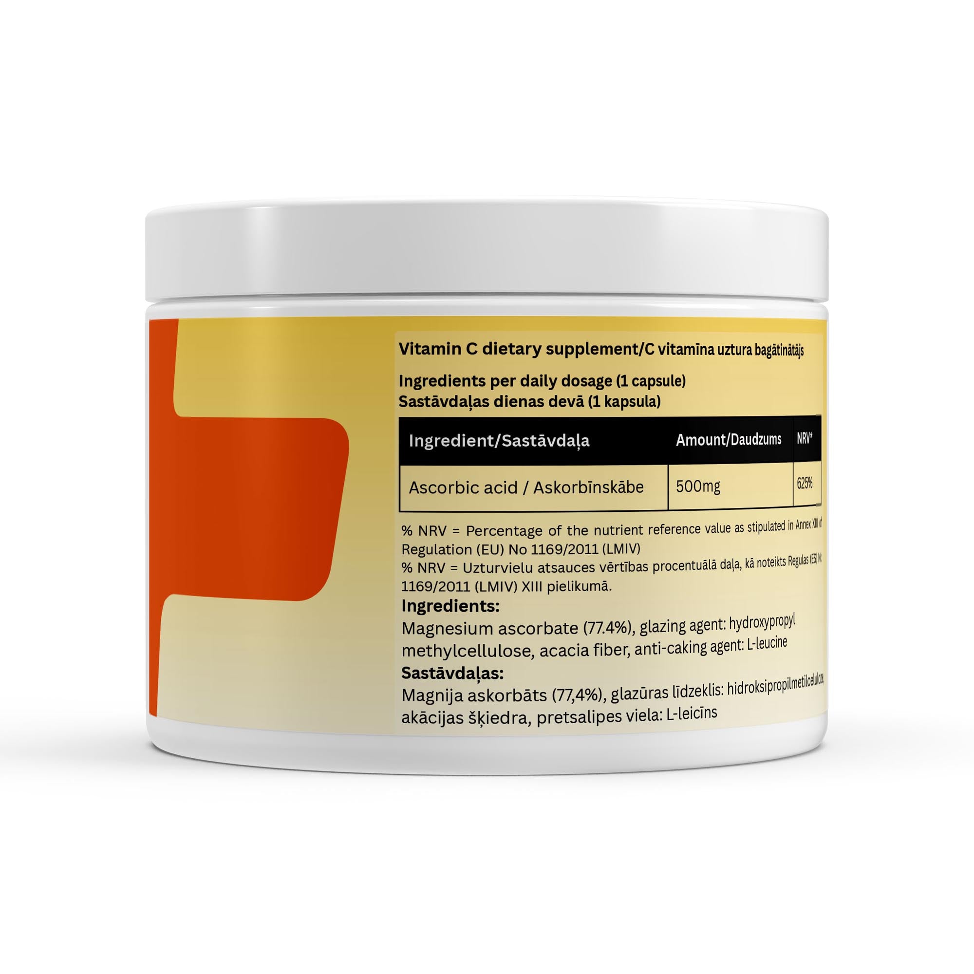 Buffered Vitamin C – 240 Caps | Immune, Stomach & Energy Support - NorysForge