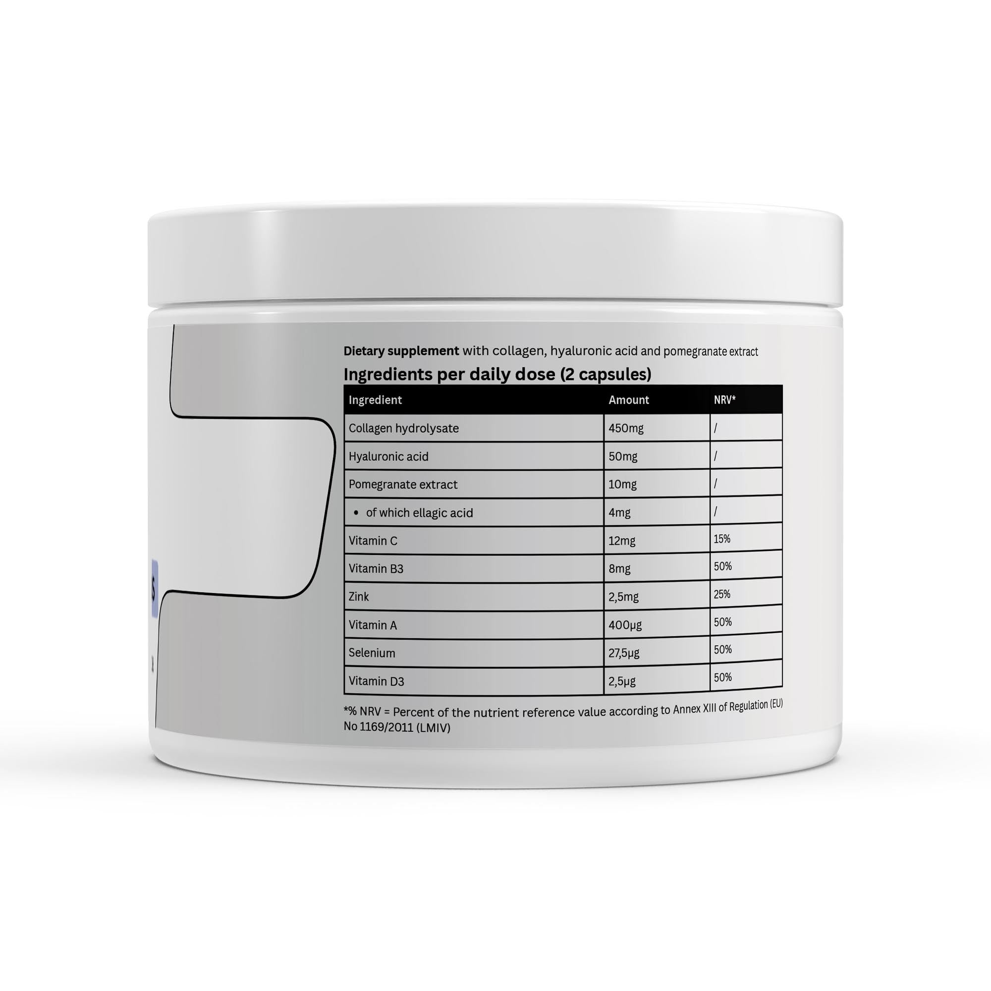 Advanced collagen supplement 180 capsules – Collagen Plus for youthful skin, strong nails and shiny hair