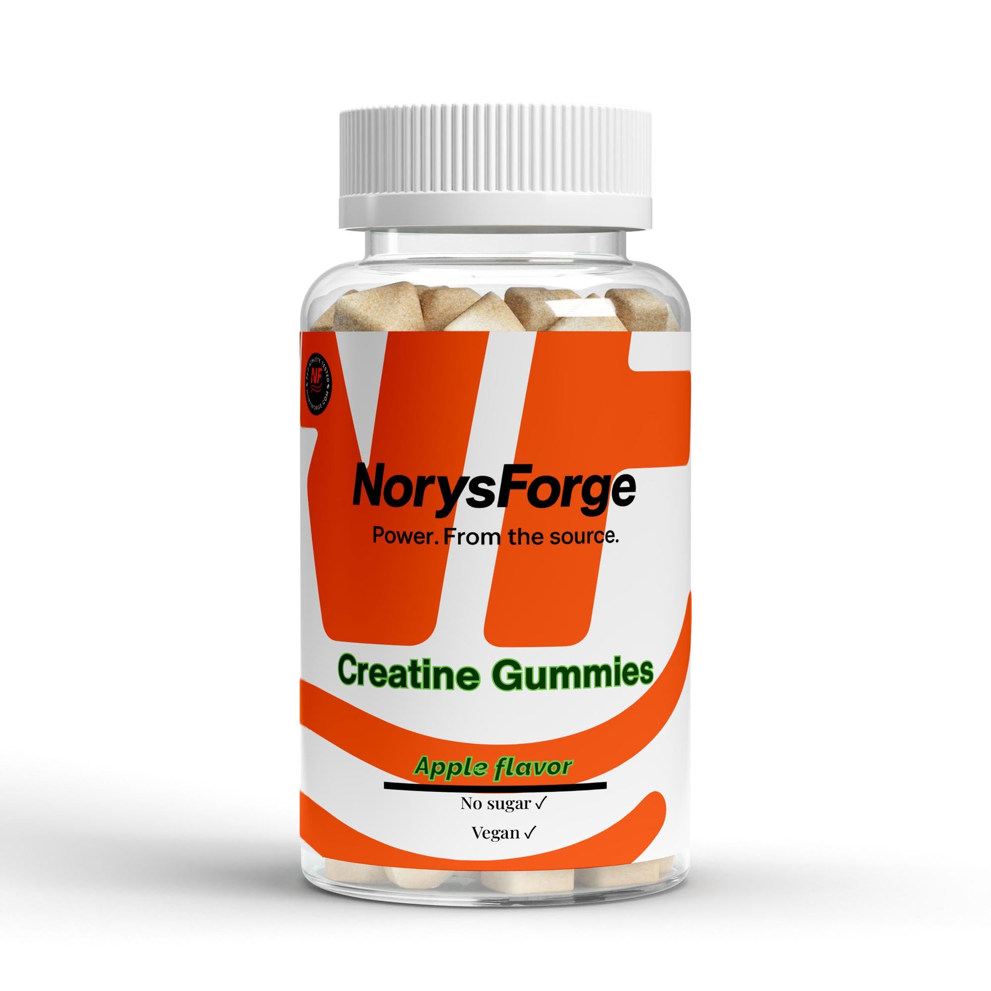 Creatine Gummies | 90 Sugar-Free Vegan Gummies - NorysForge