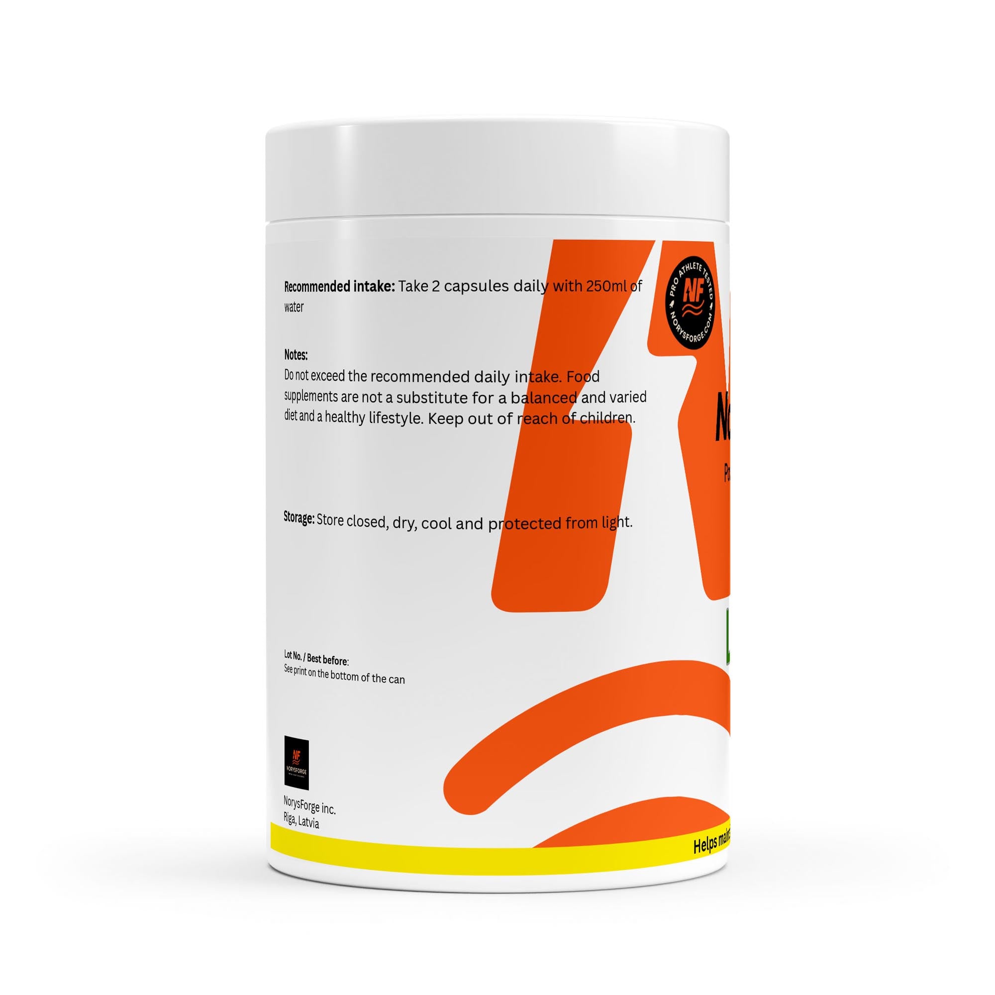 L-Lysine Capsules | 100 Vegan Capsules for Immune & Protein Support - NorysForge