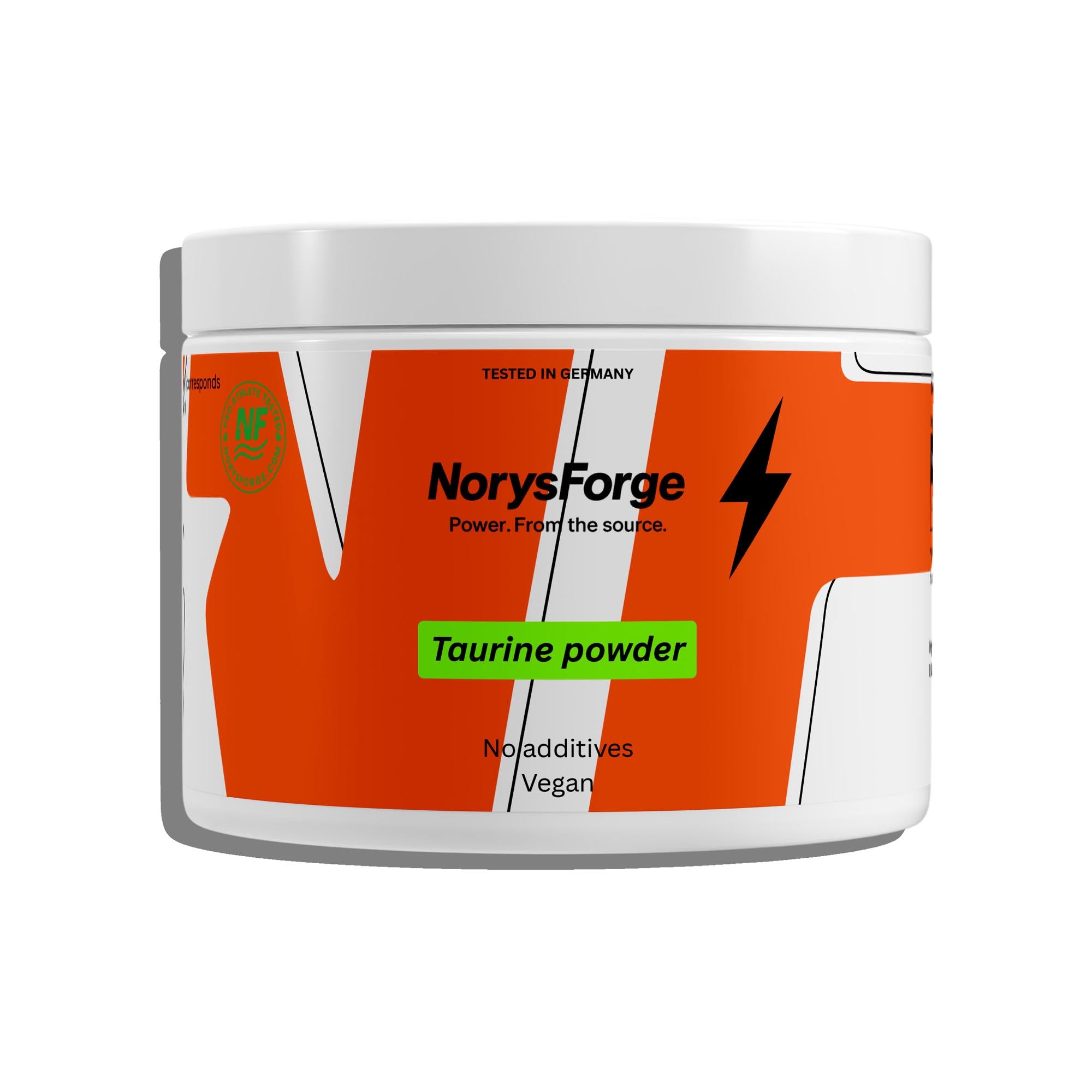 L-Taurine Powder | 250g | Focus, Energy & Muscle Recovery - NorysForge