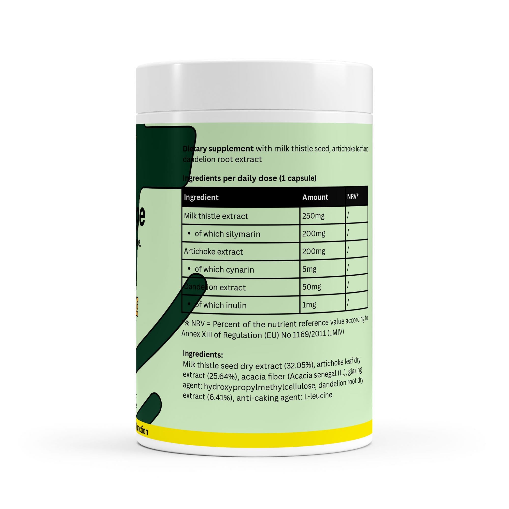 Milk Thistle + Artichoke + Dandelion Complex | 120 Vegan Capsules - NorysForge