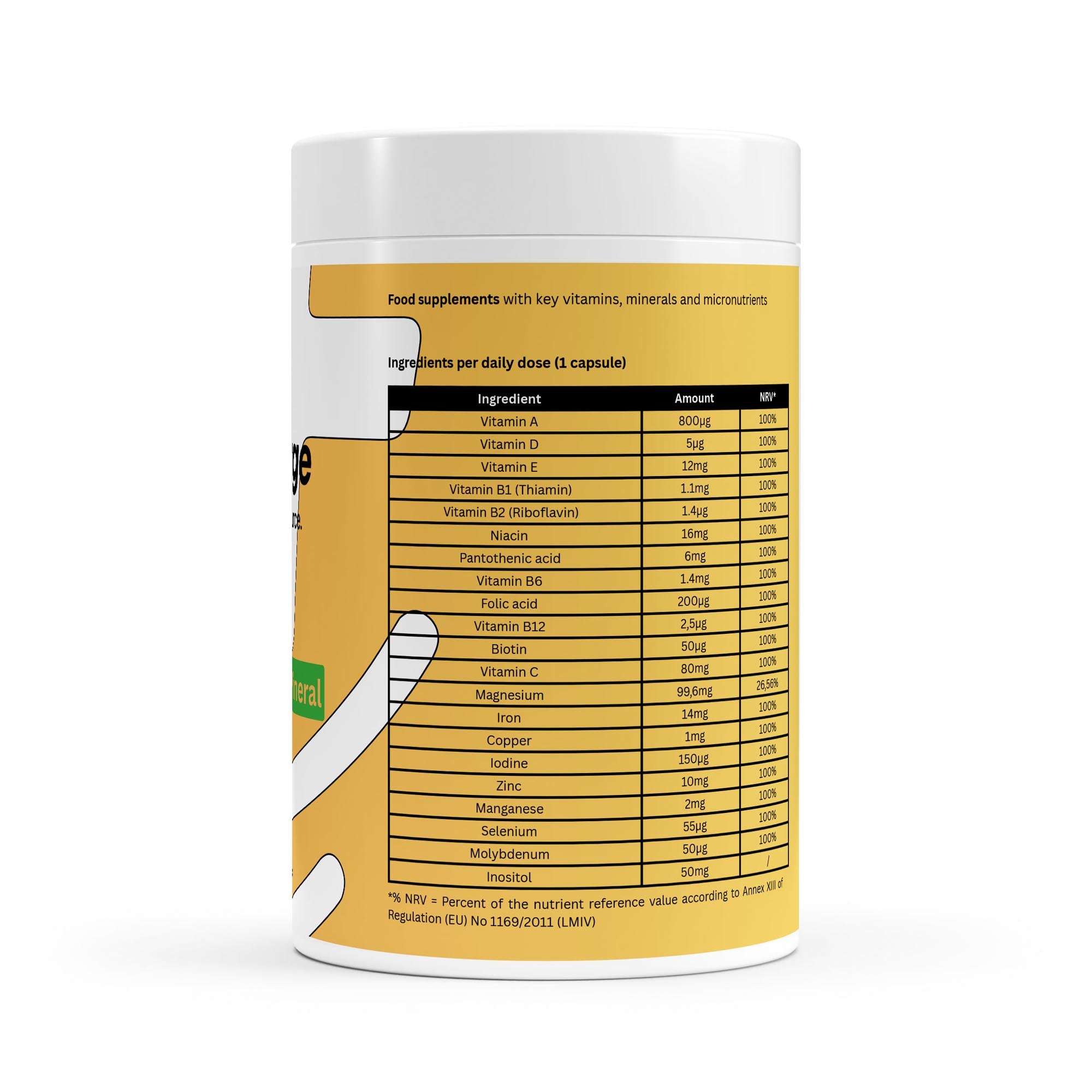Multivitamin & Mineral Complex | 120 Softgels for Daily Health - NorysForge