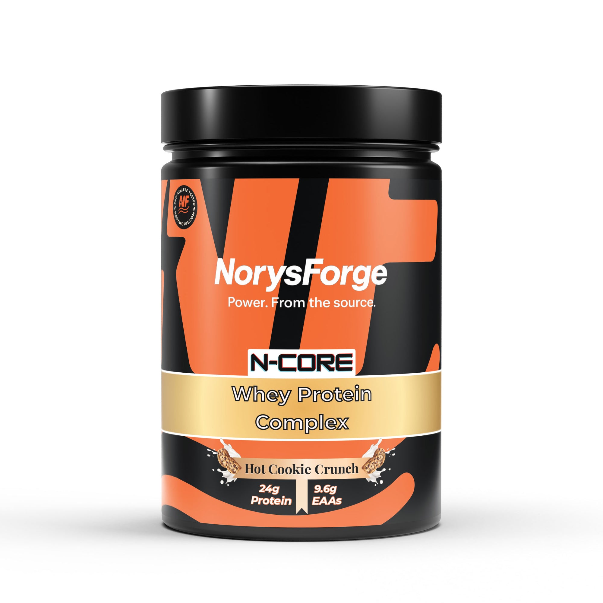 N-Core Premium Whey | Hot Cookie Crunch | 1000g Complete Protein & EAAs - NorysForge - Best Protein Powder in Europe