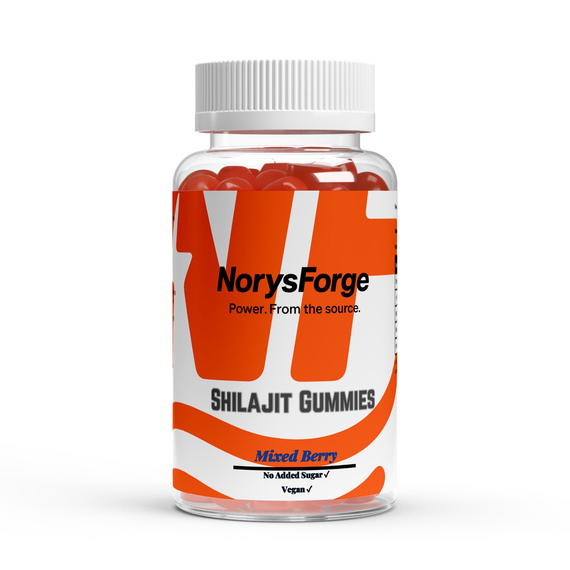 Premium Shilajit + Vitamin C, B6, B12 | 60 Gummies - NorysForge