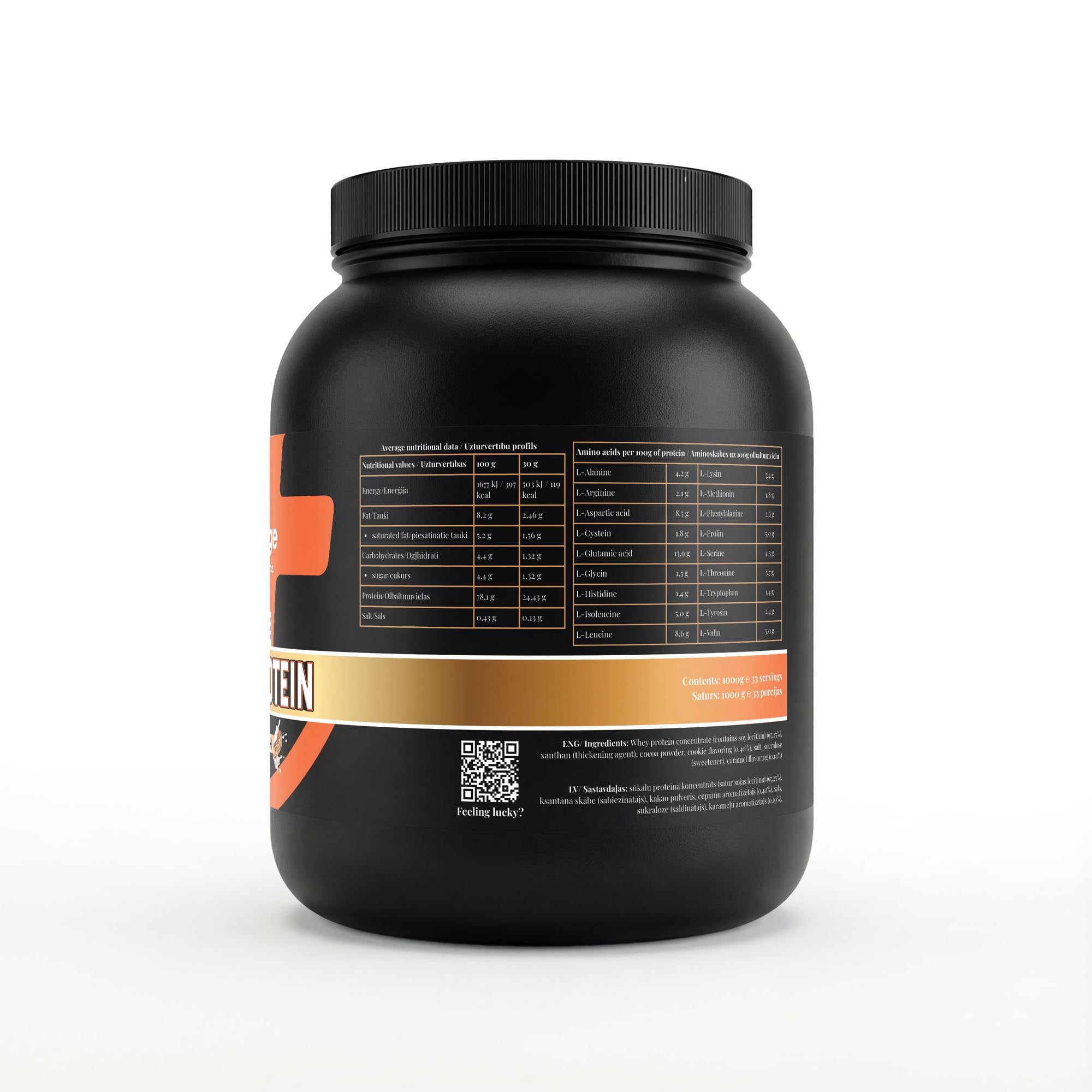 N-Core Premium Whey | Hot Cookie Crunch | 1000g Complete Protein & EAAs - NorysForge - Best Powder in Europe