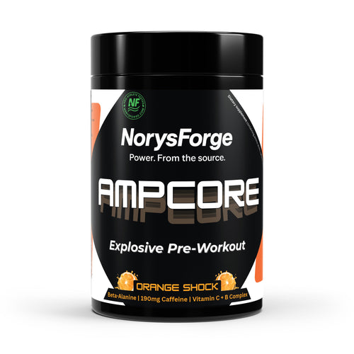 AmpCore Pre-Workout | Orange | 520g - NorysForge 