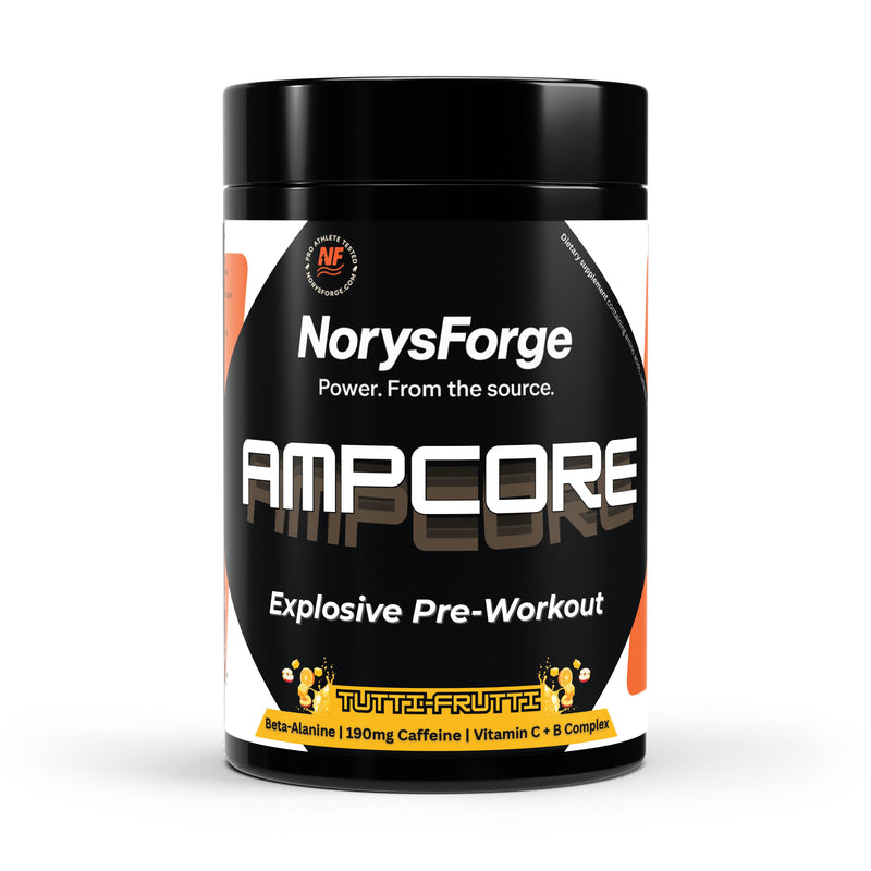 AmpCore Pre-Workout | Tutti Frutti | 520g - NorysForge 