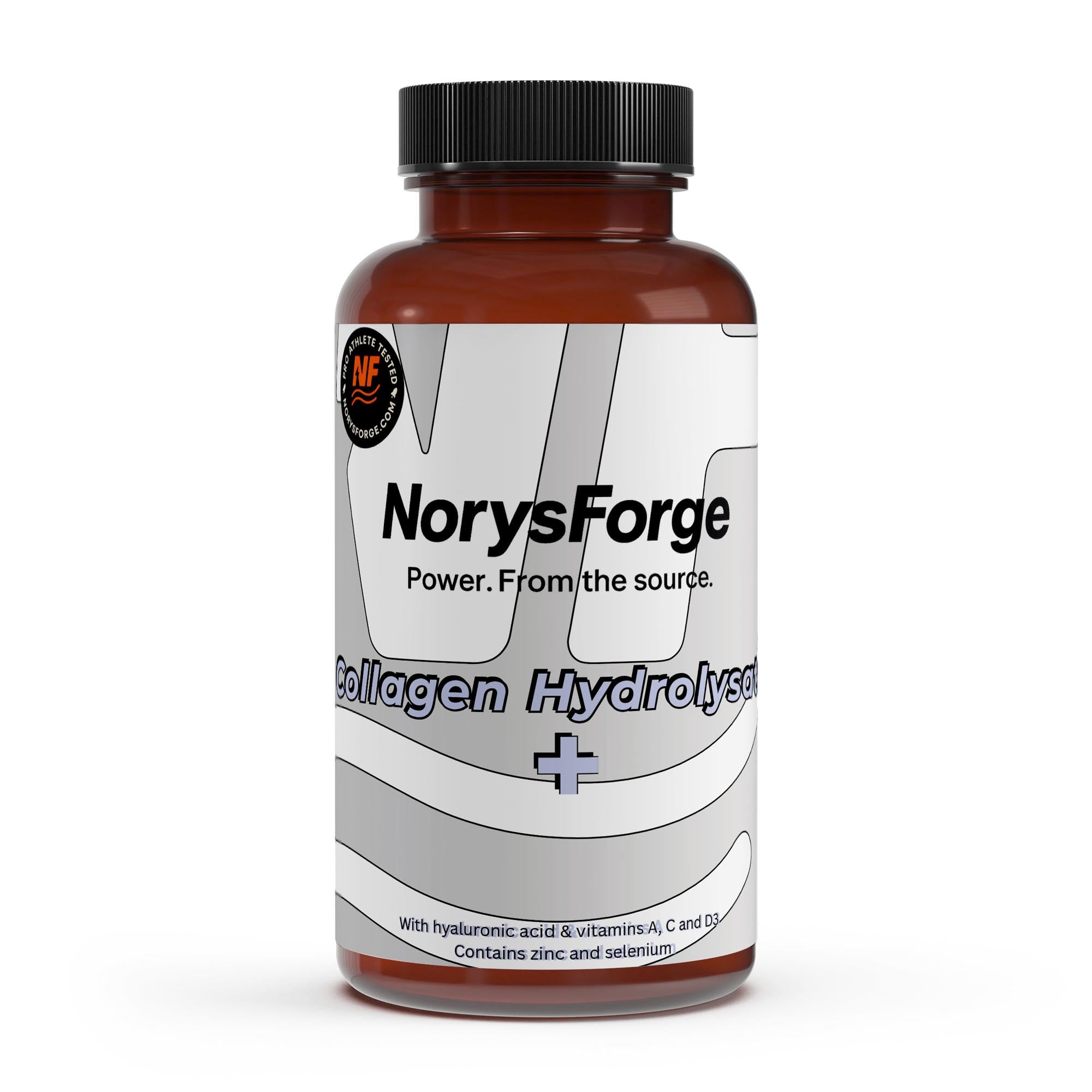 Collagen Plus | 180 Capsules for Hair, Skin & Nails Support - NorysForge - Best Capsules & Tablets in Europe