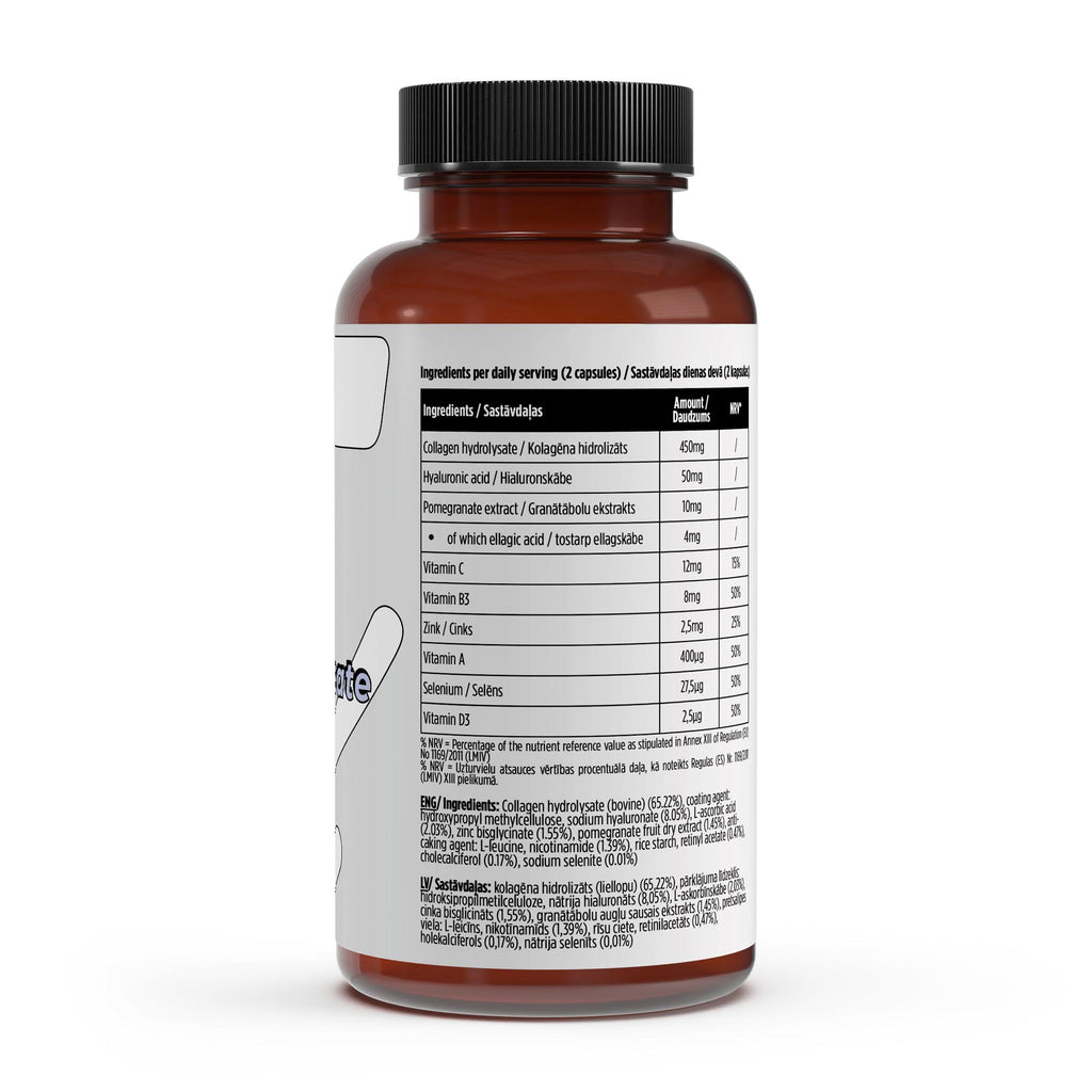 Collagen Plus | 180 Capsules for Hair, Skin & Nails Support - NorysForge - Best Capsules & Tablets in Europe