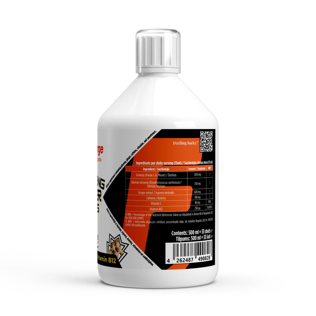 Ginseng Power Shots – 33 Shots – 500 ml - NorysForge - Best Energy Shots in Europe