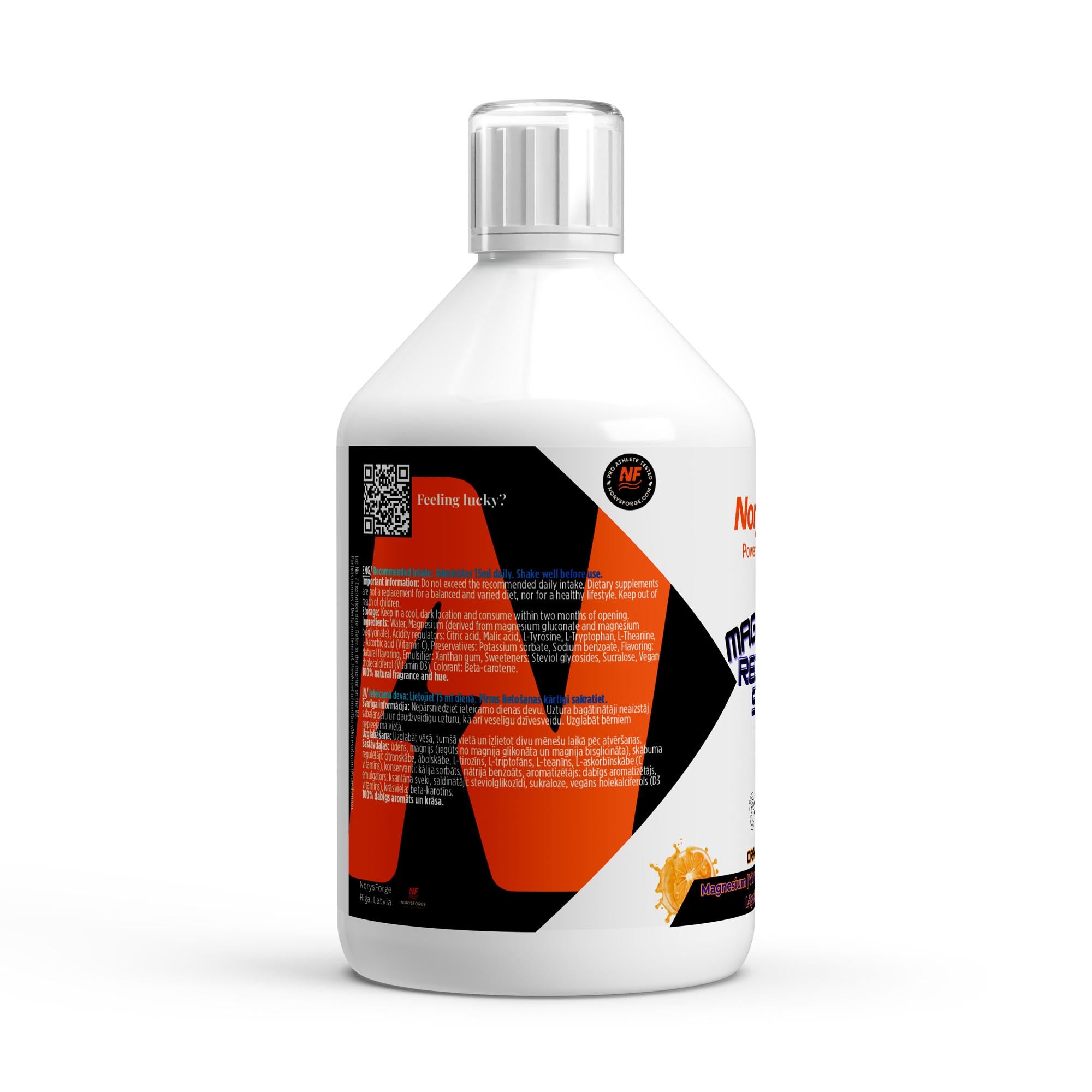 Magnesium Recovery Shots – 33 Shots – 500 ml - NorysForge - Best Energy Shots in Europe