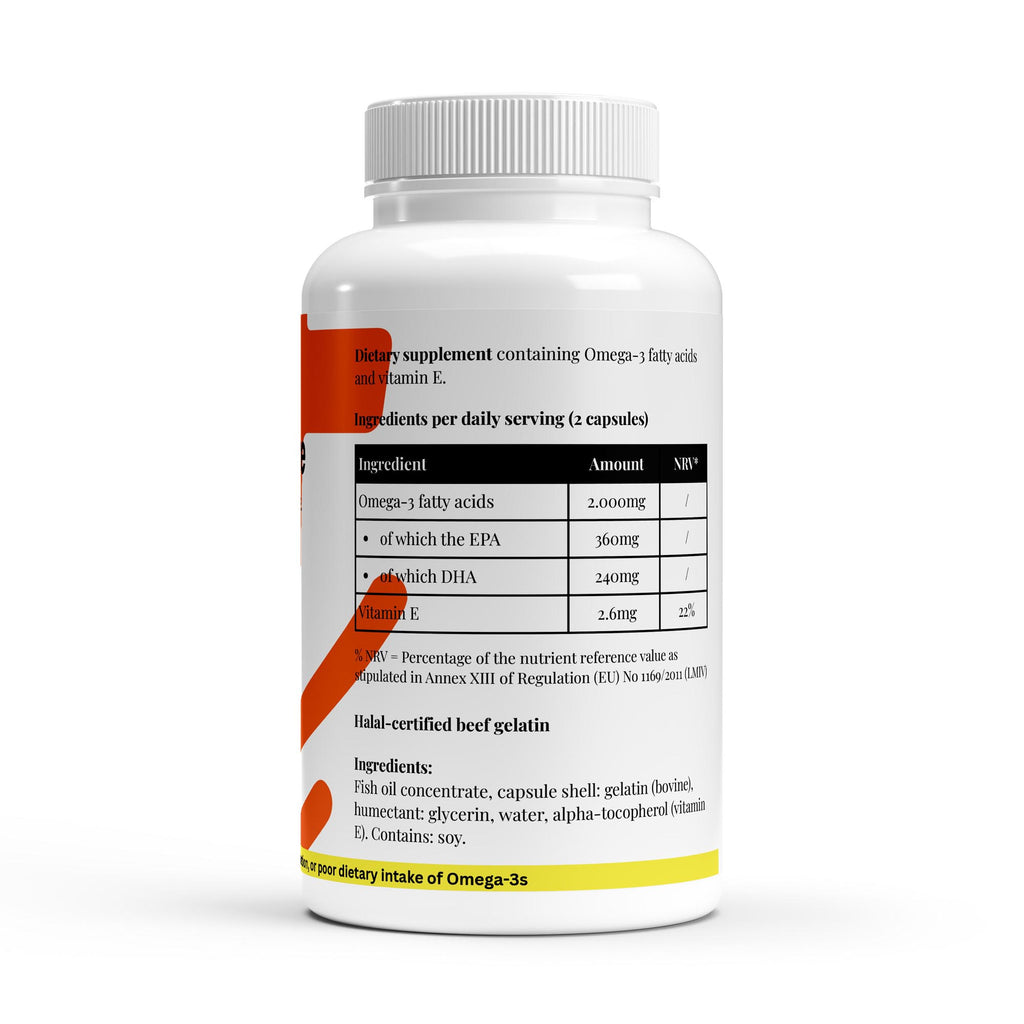 Enhanced Omega-3  | 140 Softgels for Heart & Brain Health - NorysForge 