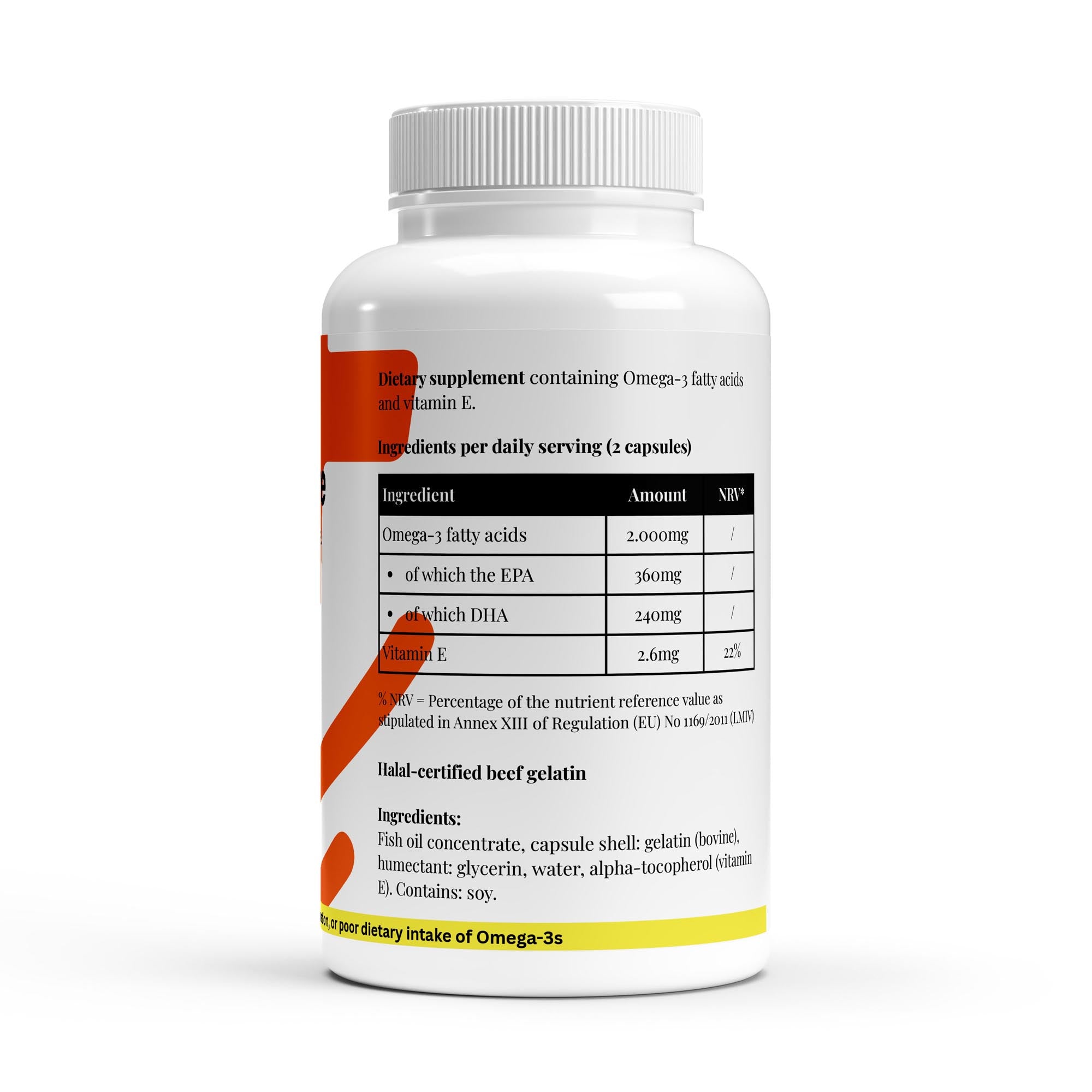 Enhanced Omega-3  | 140 Softgels for Heart & Brain Health - NorysForge 