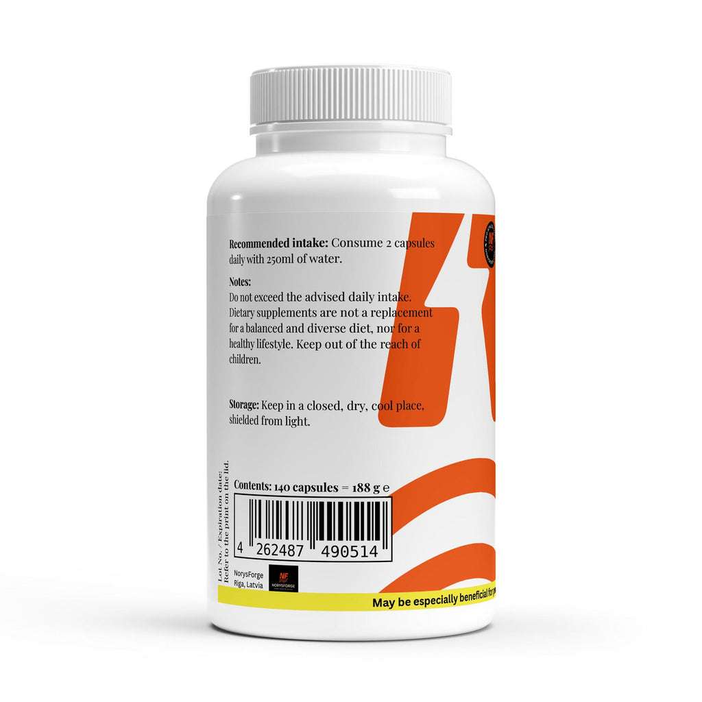 Enhanced Omega-3  | 140 Softgels for Heart & Brain Health - NorysForge 