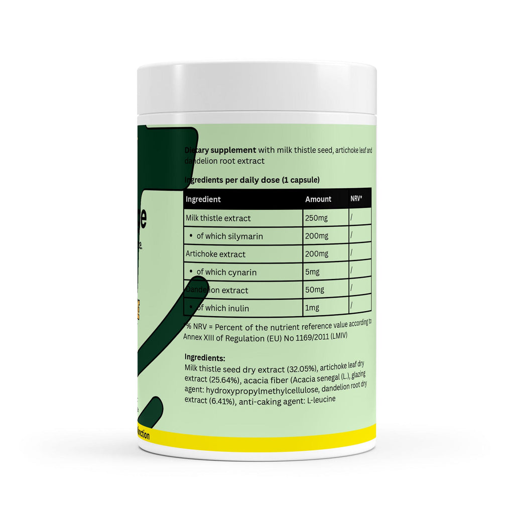 Milk Thistle + Artichoke + Dandelion Complex | 120 Vegan Capsules - NorysForge 
