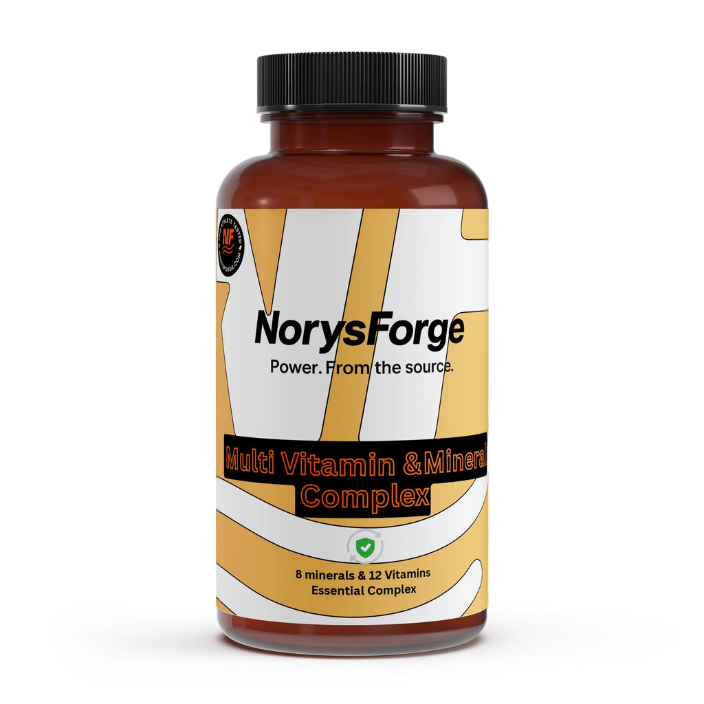 Multivitamin & Mineral Complex | 120 Softgels for Daily Health - NorysForge - Best Softgels in Europe
